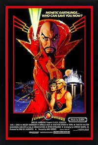Flash Gordon Poster Custom Framed