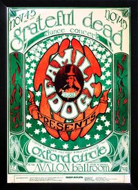 The Grateful Dead Concert Posters Highest Quality Framing