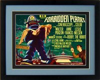 Forbidden Planet Movie Movie poster Beautifully Custom Framed B
