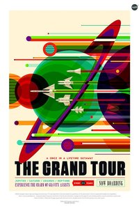 The Grand Tour NASA Poster  Many Sizes Available