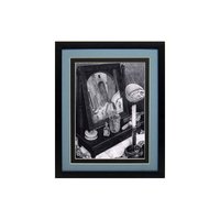 Still Life Mirror by M.C. Escher Framed Poster Print Custom Framed Many Sizes