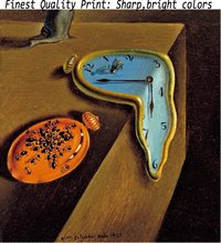 Dali Persistence of Memory Custom Framed & Mated Finest Quality
