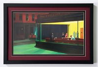 Night Hawks by Edward Hopper Finest Quality Framed Art Print