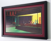 Night Hawks by Edward Hopper Finest Quality Framed Art Print