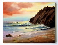 Original Painting Sea Scape by JPF