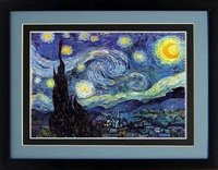 Van Gogh Prints Starry Night, River Rhone, Cafe Terrace Framed