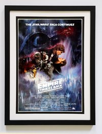 Star Wars Poster Framed