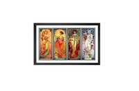 Mucha Poster The Four Seasons Art Nuveau Print