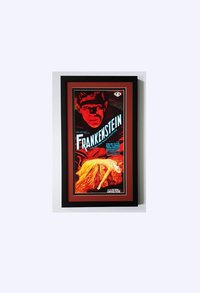 Frankenstein 1931 Movie Poster Framed Double Mat Print