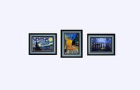 Van Gogh Prints Starry Night, River Rhone, Cafe Terrace Framed