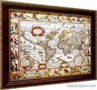 World Map by Willem Blaeu Theatrum Orbis