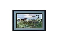 Dinosaurs Poster Ocean Battle