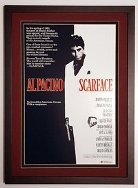 Scarface Movie Poster Framed Many Sizes available