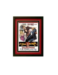 James Bond  Goldfinger Movie Poster