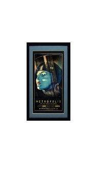 Framed Metropolis Movie Poster