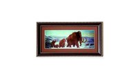 Woolly Mammoth Poster Print Framed Museum Quality