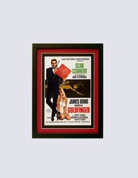 007 James Bond  Goldfinger Movie Poster