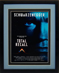 Total Recall Poster Framed