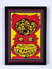 The Doors Jim Morrison Concert Poster Custom Framed Highest Quality