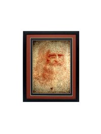 Leonardo Self Portrait Framed Poster