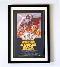 The Empire Strikes Back Star Wars Poster Framed