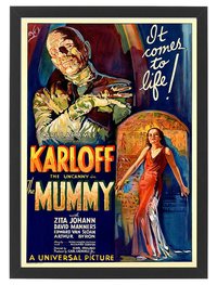 The Mummy Movie Poster 1932 Customized Framing