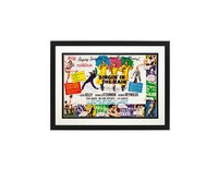 Singing In The Rain Movie Poster Framed