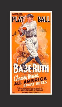 Babe Ruth King of Swat Poster Finest Quality Many Sizes Available