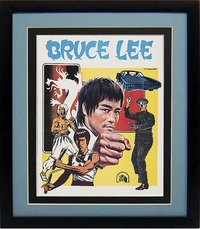 Bruce Lee Poster Framed Movie Poster Inspirational