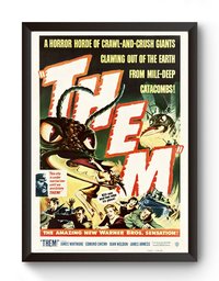 THEM Framed Poster
