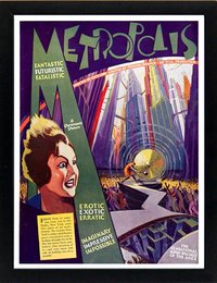 Metropolis Poster Framed