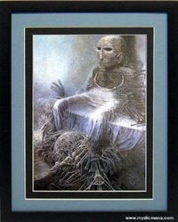 Beksinski Poster Art Petrified Man