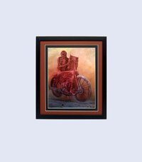 Beksinski Poster Art Print Ghost Biker