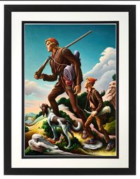 Thomas Hart Benton Kentucky Print Custom Framed A+ Quality