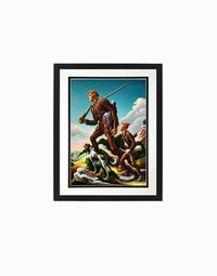 Thomas Hart Benton Kentucky Print Custom Framed A+ Quality