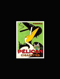 Pelican Cigarettes Poster Print