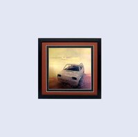 Beksinski Poster Surreal Art Decaying Car
