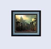 Beksinski Poster Surreal Art Bridge of Bones