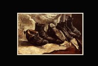 Van Gogh Art Print 3 pairs of shoes