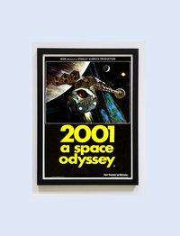 2001 A Space Odyssey Framed Poster