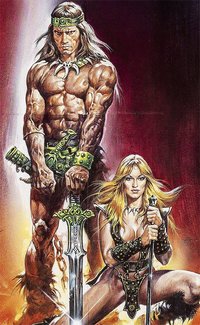 Conan 1982 Movie Poster Framed