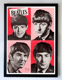 The Beatles 1960s Poster Highest Quality Framing