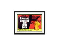 I Married a Monster from Outer Space Poster Makes a great Divorce Gift