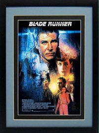 Blade Runner Poster Framed