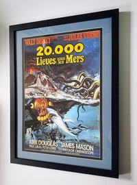 20000 Leagues Under the Sea Framed Movie Poster