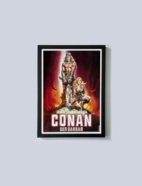 Conan 1982 Movie Poster Framed