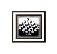 Escher Art Print Air and Water Finest Quality Framing
