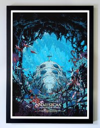 Nausicaä Anime Poster Framed