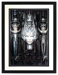 H.R. Giger LI II Framed Poster Print Custom Framed Many Sizes