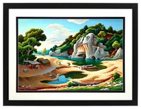 Thomas Hart Benton Art Print Framed A+ Quality